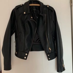 Dynamite Faux Leather Jacket